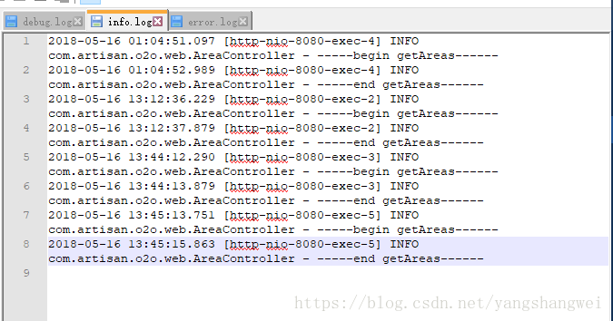 实战SSM_O2O商铺_06logback配置与使用