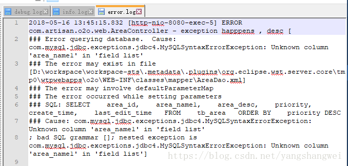 实战SSM_O2O商铺_06logback配置与使用