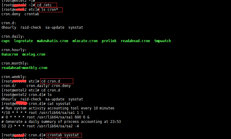 Linux中的计划任务—Crontab调度重复执行的任务