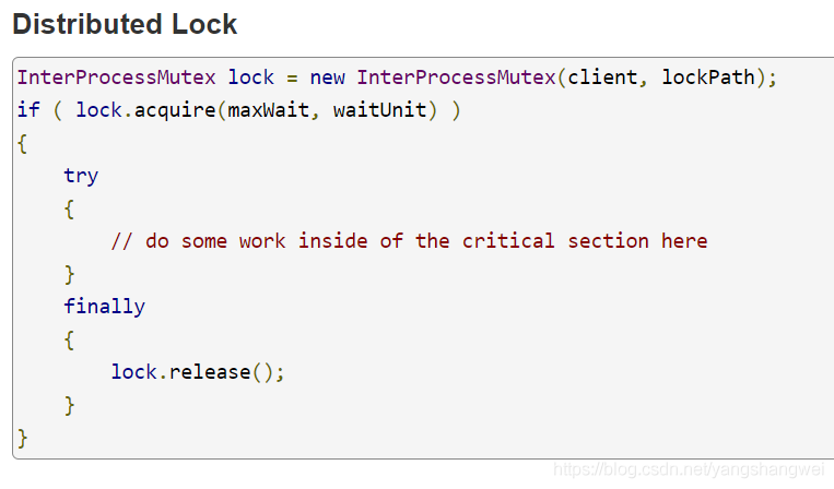 Apache ZooKeeper - 使用ZK实现分布式锁(非公平锁/公平锁/共享锁 )