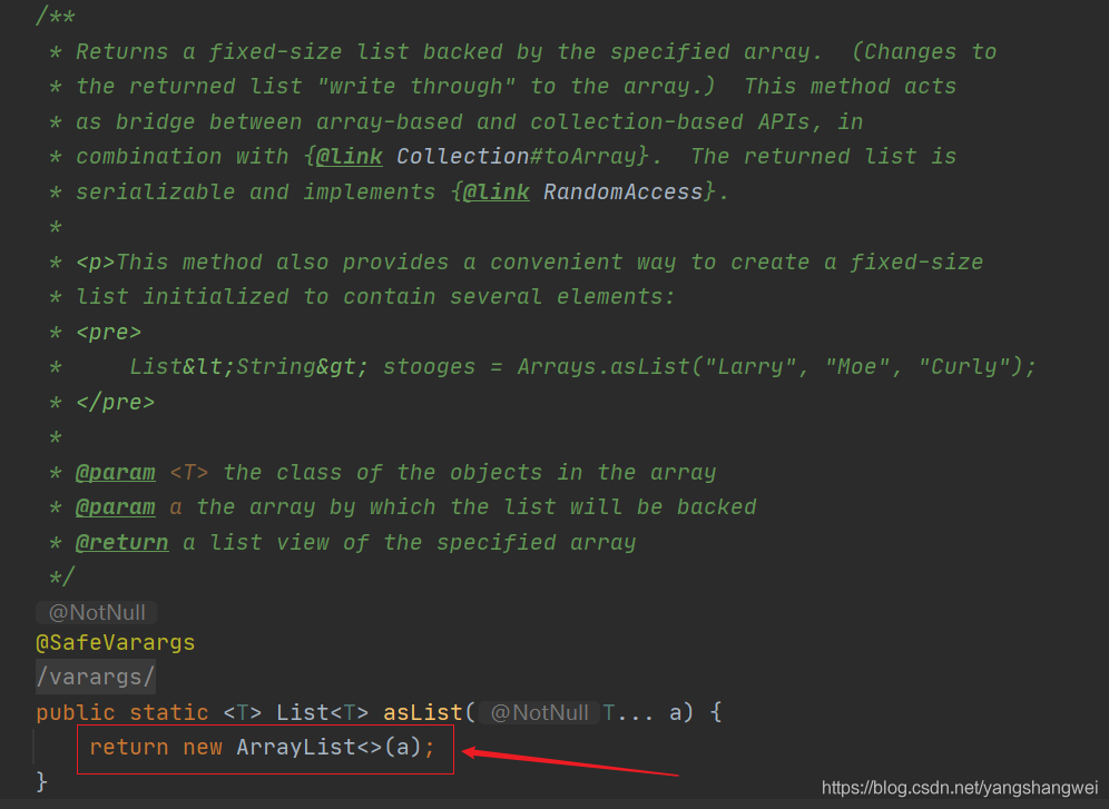 Java开发规范01 - 集合篇_Arrays.asList 坑