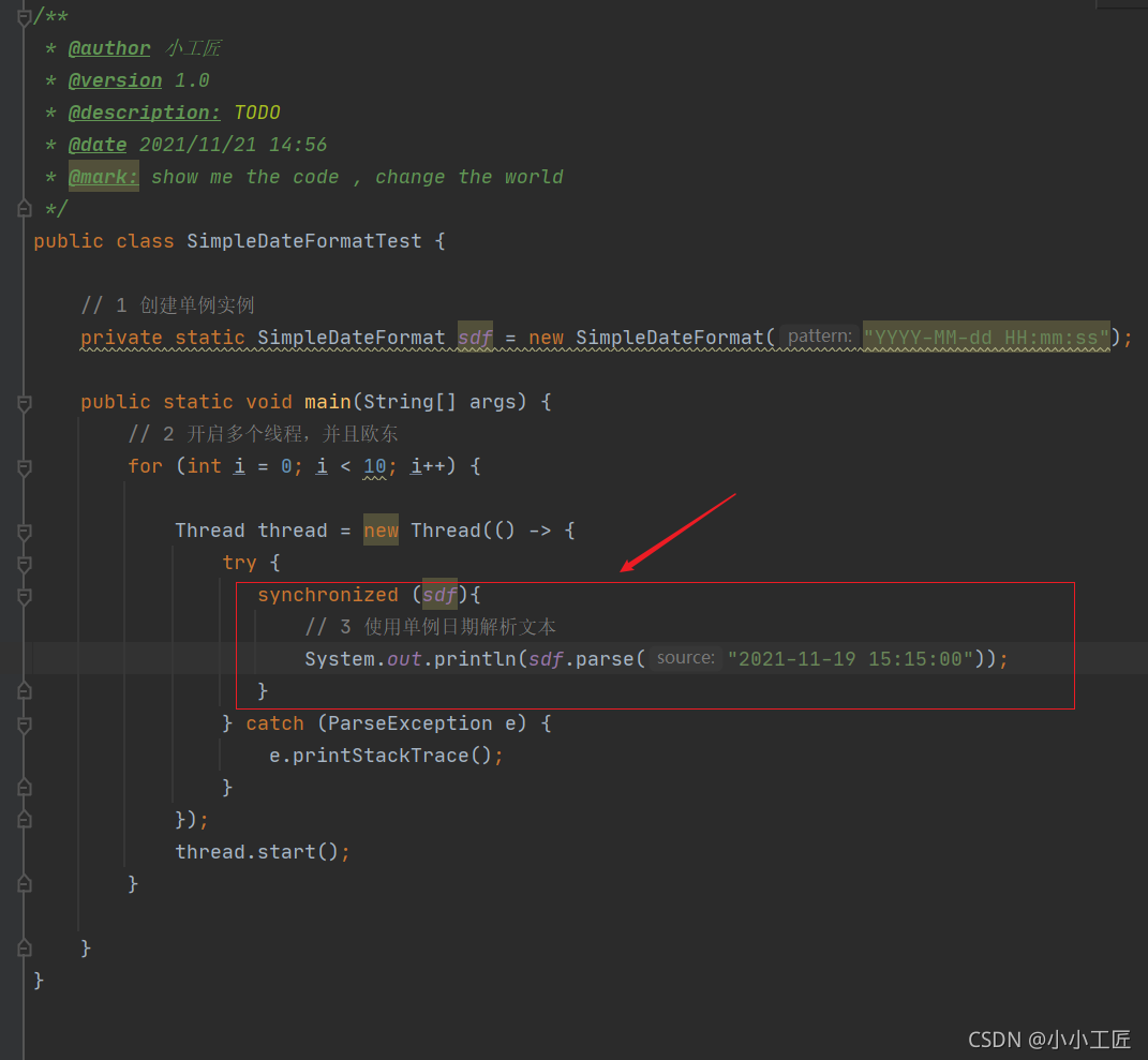 Java Review - SimpleDateFormat线程不安全原因的源码分析及解决办法
