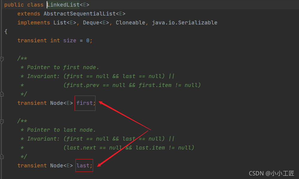 Java Review - LinkedList源码解读