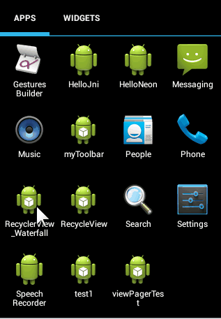 RecyclerView实现瀑布流效果(图文详解+源码奉送)