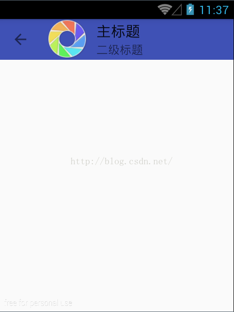 Android5.0之Toobar的使用