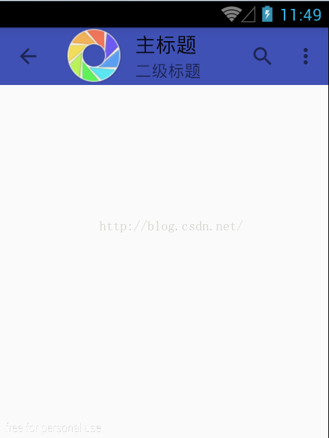 Android5.0之Toobar的使用