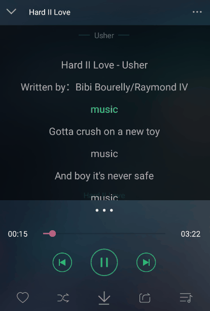Android自定义View，高仿QQ音乐歌词滚动控件！