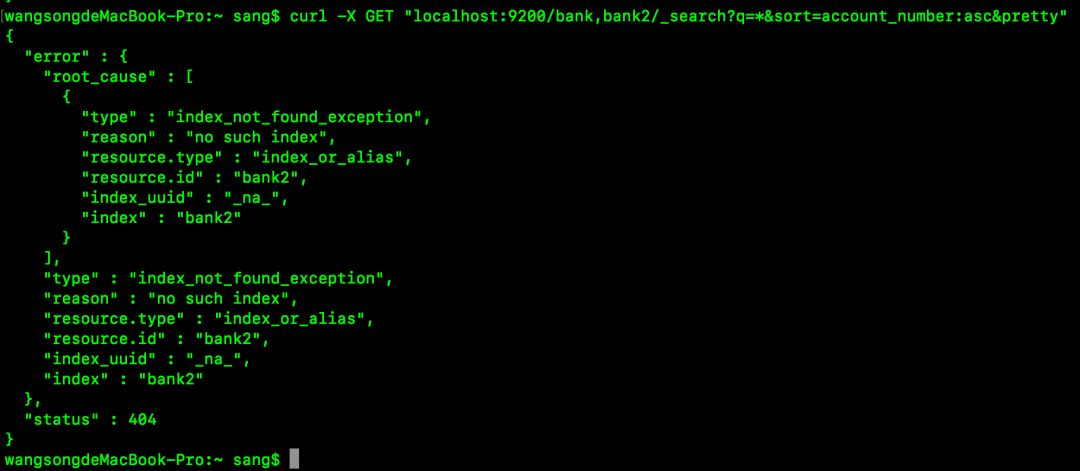 elasticsearch API约定(一)