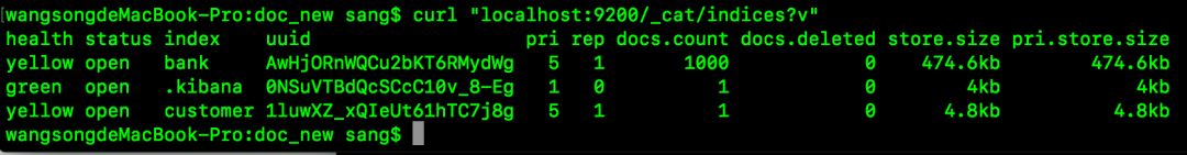 elasticsearch文档操作