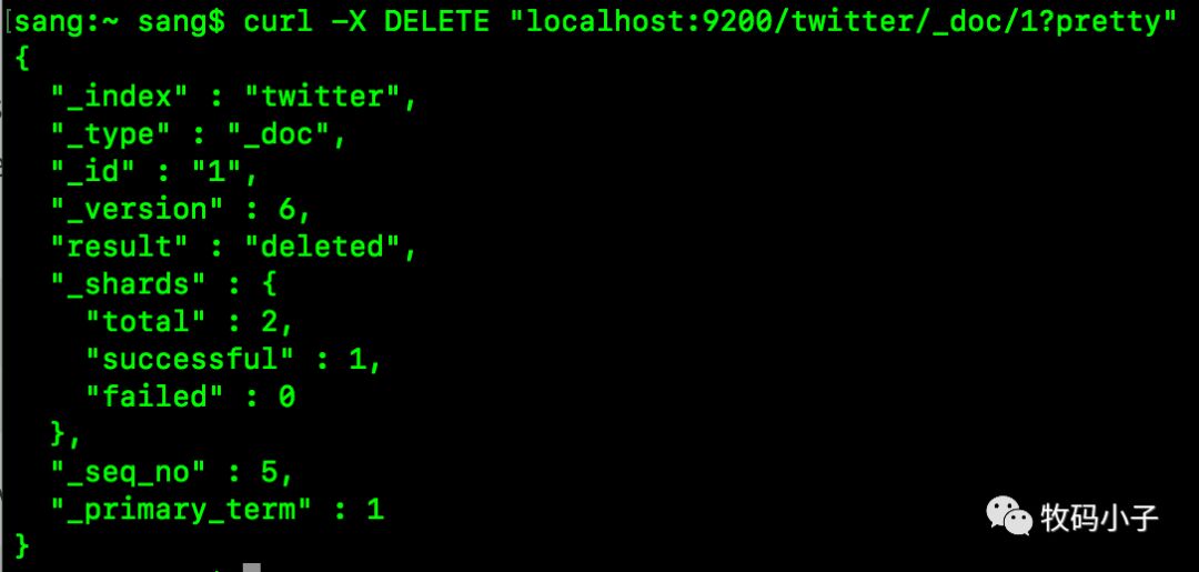 elasticsearch文档Delete API
