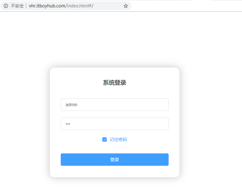 喜大普奔，两个开源的 Spring Boot + Vue 前后端分离项目可以在线体验了