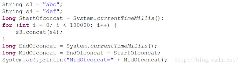 Java初学者:String类