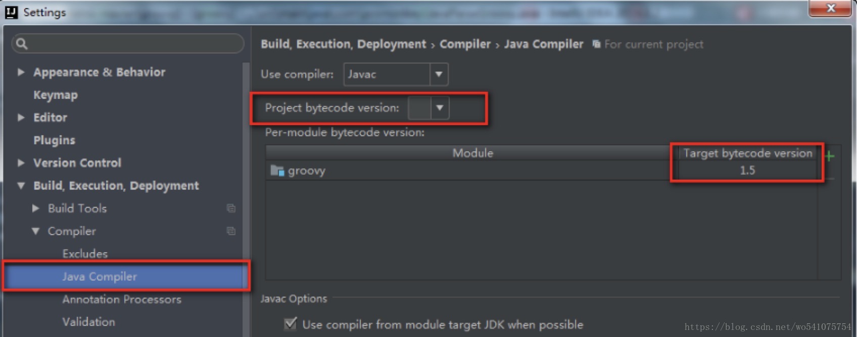 Error:java: Compilation failed: internal java compiler error