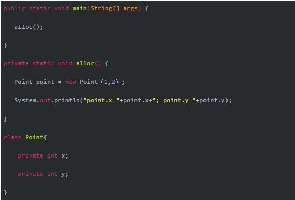 Java对象在内存上的分配问题