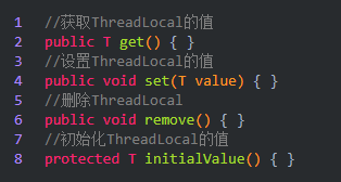 java基础知识——ThreadLocal