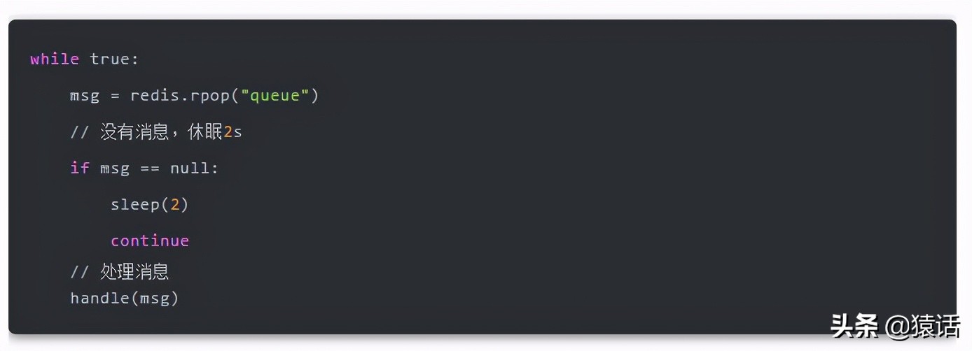 Redis做消息队列时与专业的消息队列的差别