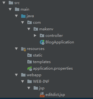 Spring Boot集成jsp