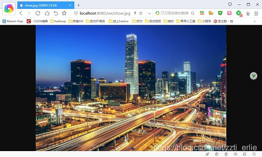 spring boot访问本地静态资源