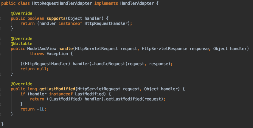 Spring MVC源码解析:各种类型Handler的执行