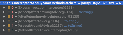 Spring AOP源码解析:执行切面