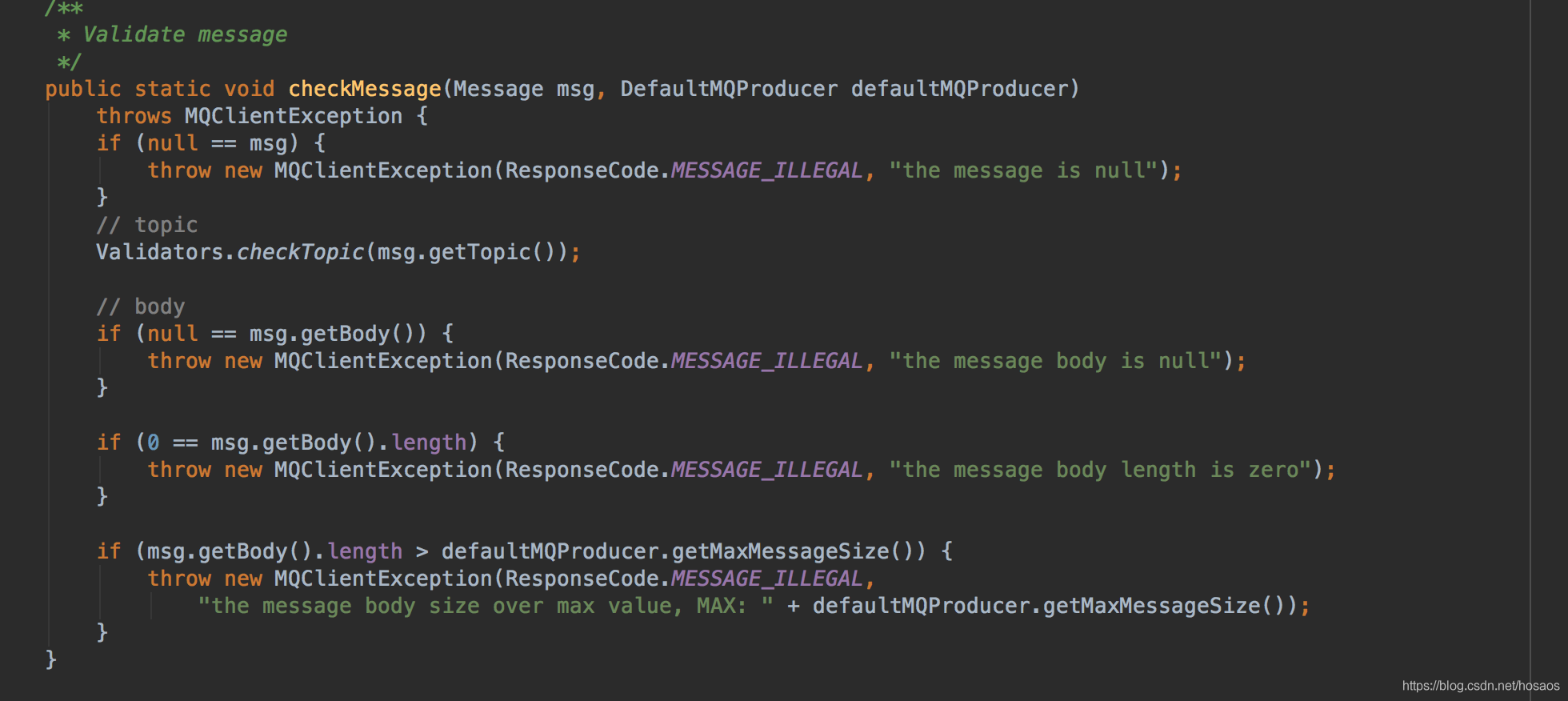RocketMQ-消息发送源码分析(二)消息发送基本流程及Topic路由信息获取