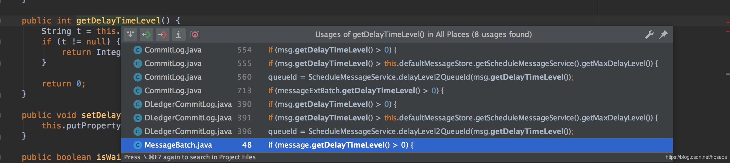 RocketMQ-延时消息Demo及实现原理分析