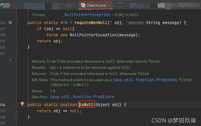 Java反射应用：判断对象是否为NULL