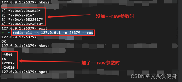 redis-cli内容中文显示