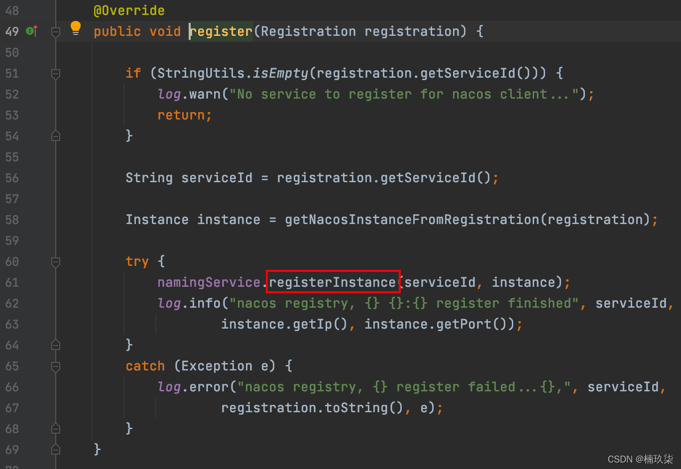 图文详述Nacos服务注册源码分析
