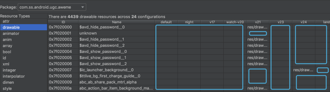 抖音包大小优化-资源优化