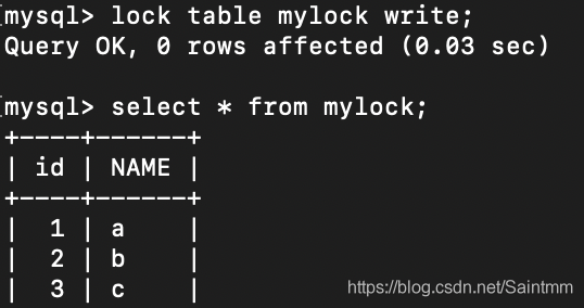 MySQL(二)：详解MyIsam表锁