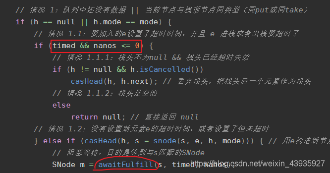 【JUC源码】阻塞队列：SynchronousQueue 源码分析（非公平模式）