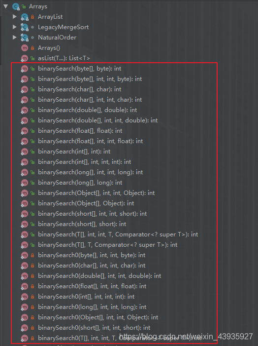 【Java杂记】工具类：数组工具类 Arrays