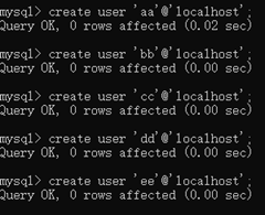 【MySQL】基础使用（四）：用户及权限操作